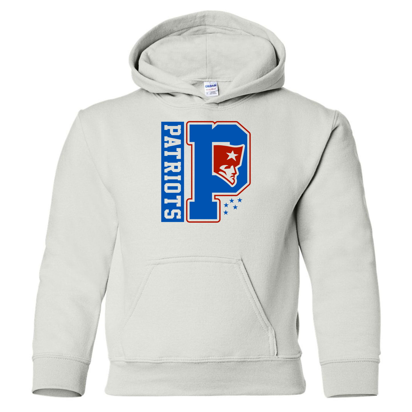 Patriots P Flying Elvis Cotton Hoodie