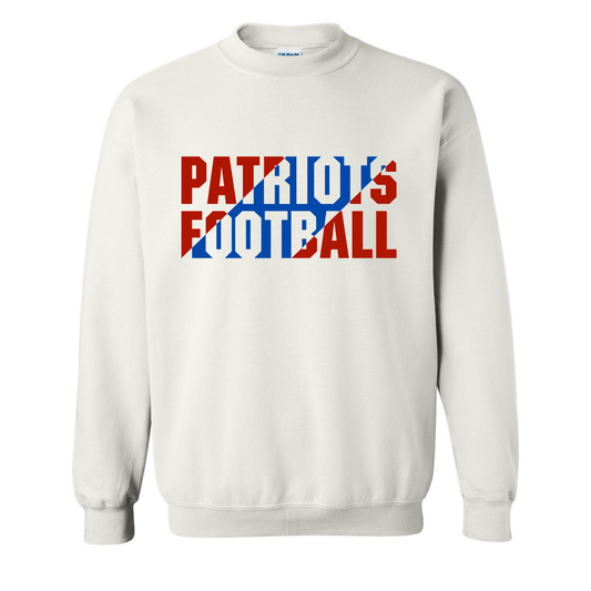 Patriots Slant Crewneck Sweatshirt