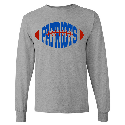 Patriots Football Cotton Long Sleeve