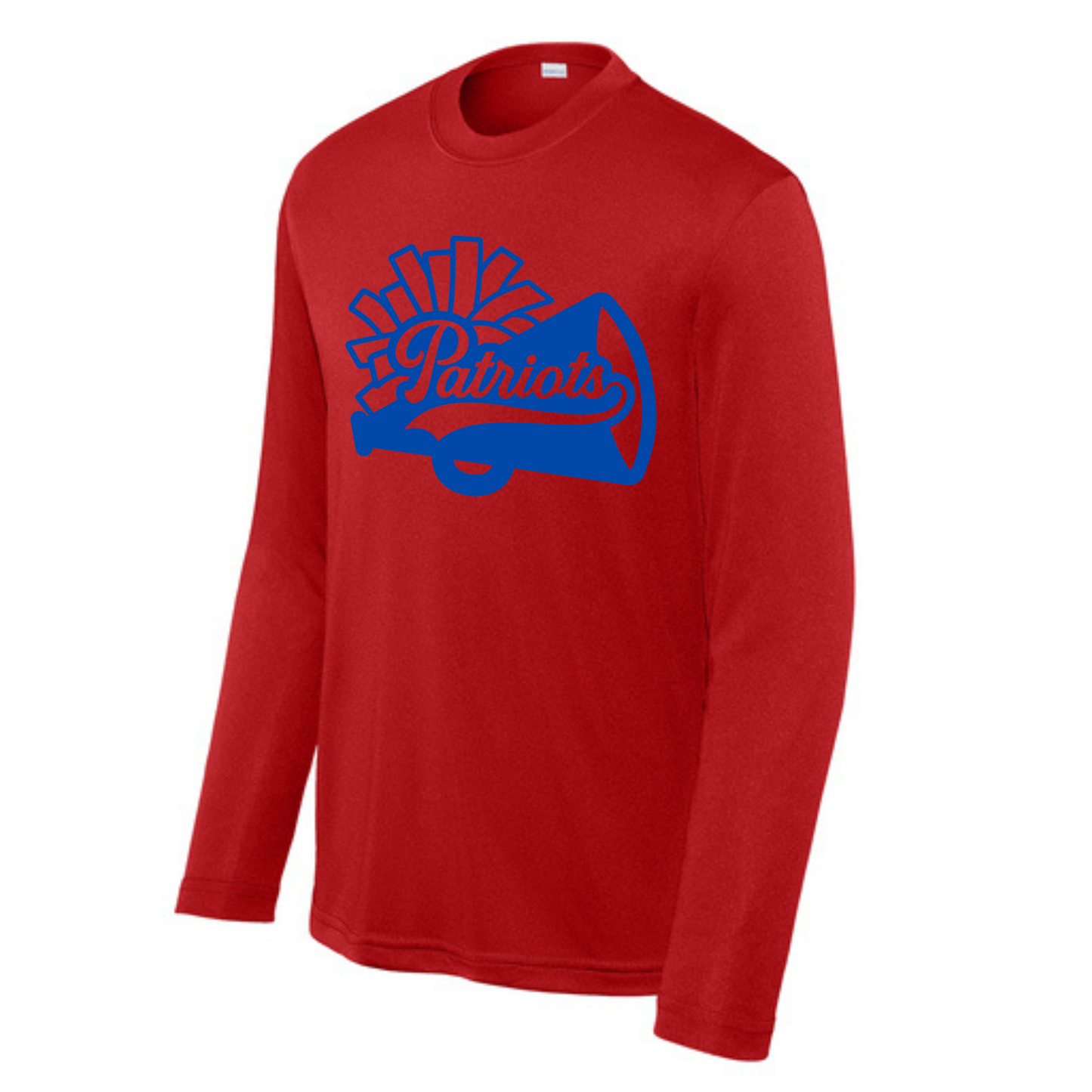 Patriots Cheer Pom + Megaphone Driwick Long Sleeve