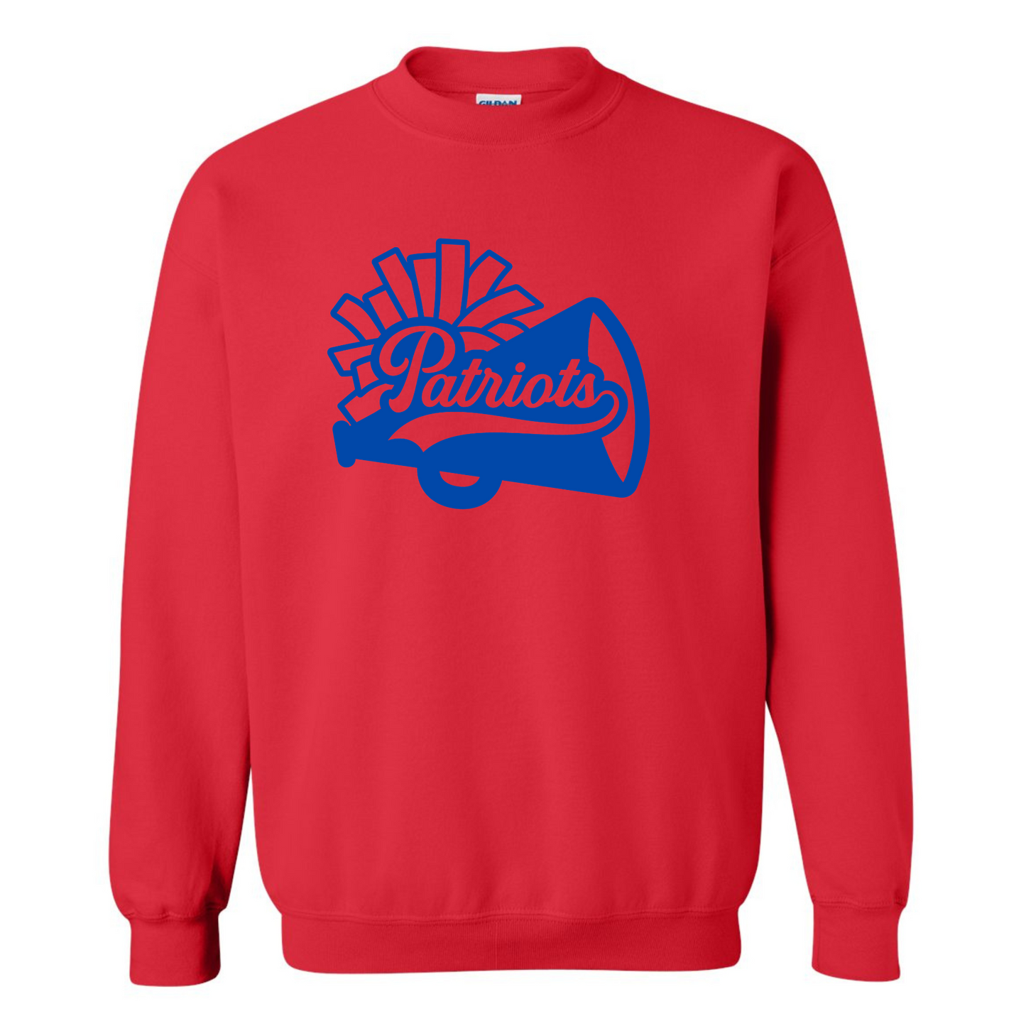 Patriots Pom + Megaphone Cotton Crewneck