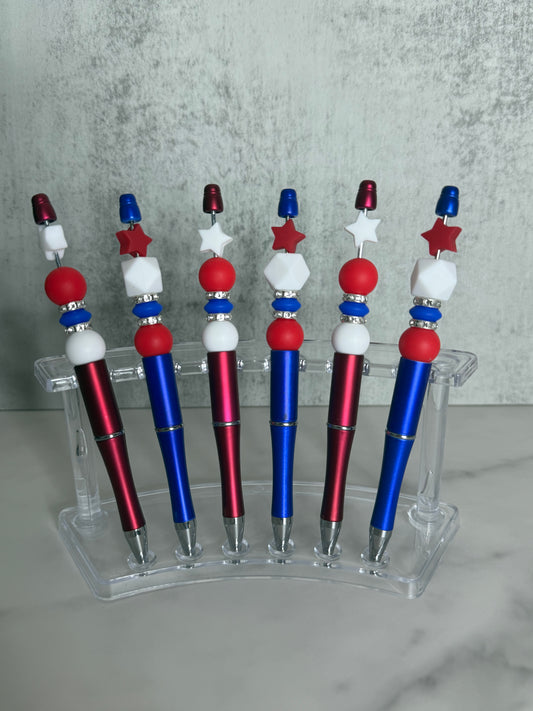 Patriots Beaded Pen