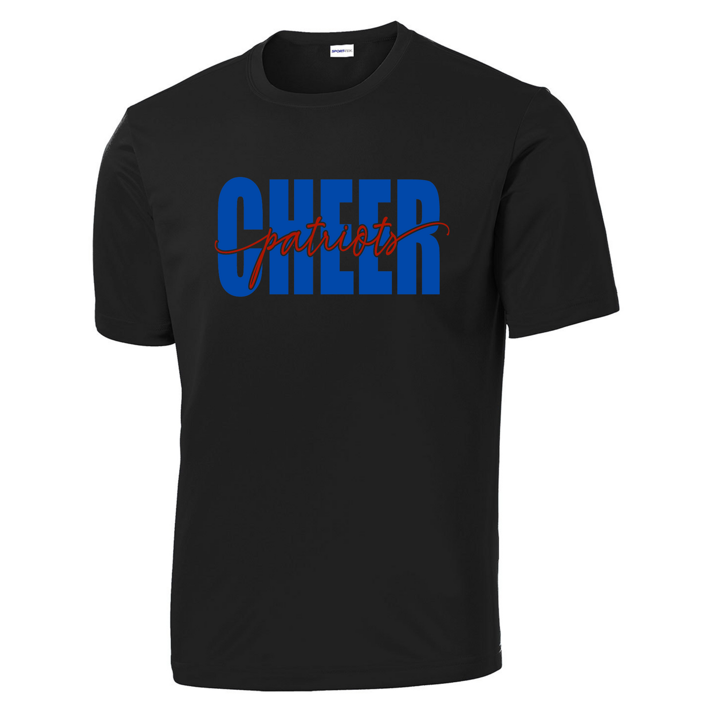Patriots Cheer Script Driwick T-Shirt